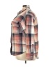 Glitz 100% Polyester Plaid Orange Long Sleeve Blouse Size 3X - photo 5