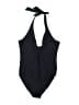 Helen Jon Solid Black One Piece Swimsuit Size M - photo 1