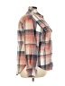 Glitz 100% Polyester Plaid Orange Long Sleeve Blouse Size 3X - photo 4