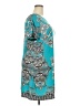 Madison Paisley Teal Casual Dress Size 2X - photo 4