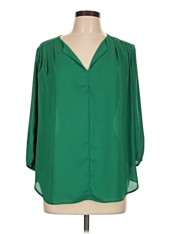 Pleione 3/4 Sleeve Blouse (view 1)