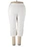Alfred Dunner Solid Ivory Active Pants Size 18 - photo 1