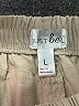 Just Be... 100% Cotton Solid Tan Casual Pants Size L - photo 6