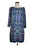 Laundry by Shelli Segal Paisley Blue Casual Dress Size M - photo 1