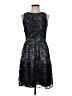 Just... Taylor 100% Polyester Black Cocktail Dress Size 4 - photo 1