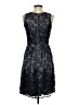 Just... Taylor 100% Polyester Black Cocktail Dress Size 4 - photo 2