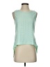 Shein Green Sleeveless Blouse Size 4 - photo 1