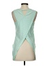 Shein Green Sleeveless Blouse Size 4 - photo 2