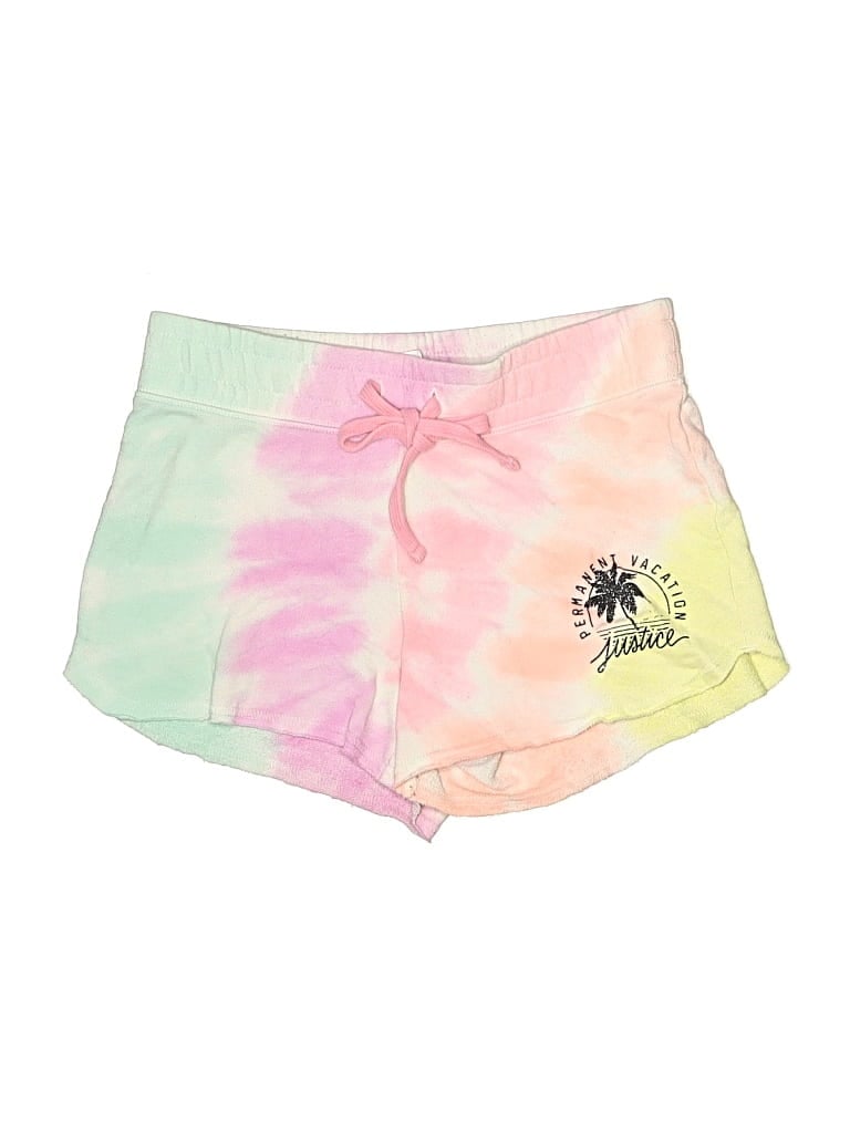 Pre-owned Justice Active Kids' Board Shorts In Pink
