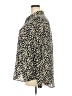 On 34th 100% Polyester Print Gold Long Sleeve Blouse Size 2X - photo 5
