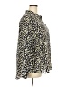 On 34th 100% Polyester Print Gold Long Sleeve Blouse Size 2X - photo 4