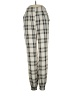 Shein 100% Polyester Plaid Ivory Casual Pants Size XS - photo 1
