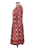 Max Studio Paisley Red Casual Dress Size L - photo 5