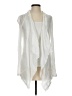 PureDKNY 100% Linen White Cardigan Size S - photo 1