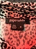 PaperWhite 100% Rayon Animal Print Black Long Sleeve Blouse Size 16 - photo 7