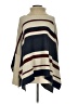 Hyfve 100% Acrylic Stripes Blue Poncho Size S - photo 1