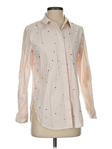 Calvin Klein Long Sleeve Button-Down Shirt (view 1)