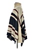 Hyfve 100% Acrylic Stripes Blue Poncho Size S - photo 5
