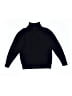 Tommy Hilfiger Solid Black Blue Turtleneck Sweater Size 4 - photo 1