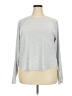Active by Old Navy Silver Long Sleeve T-Shirt Size 2X - photo 1