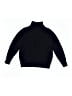 Tommy Hilfiger Solid Black Blue Turtleneck Sweater Size 4 - photo 2