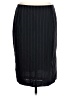 AKRIS Stripes Black Formal Skirt Size 10 - photo 1