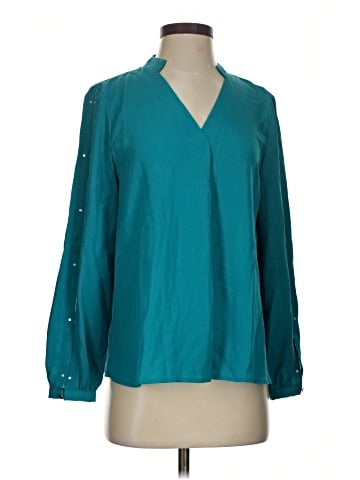 Jennifer Lopez Long Sleeve Blouse (view 1)