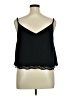 Forever 21 Plus 100% Polyester Black Sleeveless Blouse Size 0X - photo 2