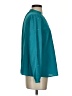 Jennifer Lopez 100% Polyester Teal Long Sleeve Blouse Size XS - photo 4