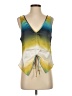 The Drop Yellow Sleeveless Blouse Size XS - photo 1