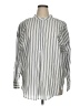 Gap 100% Lyocell Silver Long Sleeve Polo Size XL - photo 1