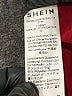 Shein Solid Burgundy Casual Dress Size 6 - photo 8