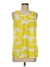 Kenneth Cole REACTION 100% Polyester Yellow Tank Top Size M (estimated) - photo 1