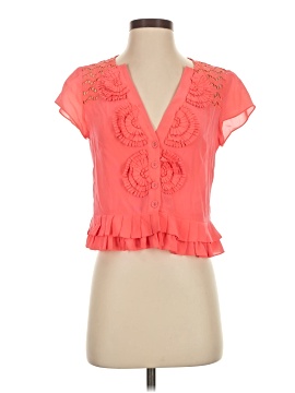 Nanette Lepore Short Sleeve Blouse