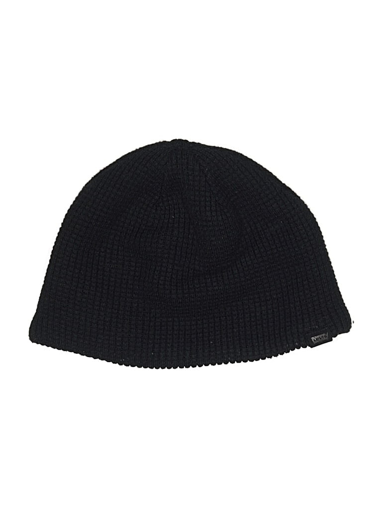 Pre-owned Levi's Beanie Hat In Black