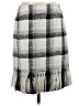 Carlisle Plaid Gray Casual Skirt Size 2 - photo 1