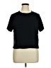 Old Navy Solid Black Short Sleeve T-Shirt Size XL - photo 1