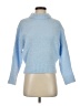 Free Assembly Solid Blue Turtleneck Sweater Size XS - photo 1