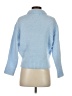 Free Assembly Solid Blue Turtleneck Sweater Size XS - photo 2