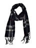 Geoffrey Beene 100% Acrylic Black Blue Scarf One size - photo 1