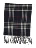 Geoffrey Beene 100% Acrylic Black Blue Scarf One size - photo 2