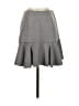 Aqua Solid Gray Formal Skirt Size S - photo 1