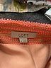Ann Taylor LOFT 100% Polyester Stripes Orange Casual Skirt Size 4 - photo 4