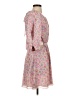 LPA 100% Polyester Paisley Pink Casual Dress Size XS - photo 4