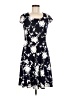 Rabbit Rabbit Rabbit Designs Print Black Casual Dress Size 6 - photo 1