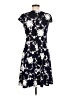 Rabbit Rabbit Rabbit Designs Print Black Casual Dress Size 6 - photo 2