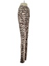 Shein Animal Print Brown Casual Pants Size 4 - photo 4