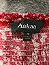 AaKaa Hearts Red Jumpsuit Size S - photo 4