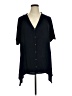 89th & Madison Black Short Sleeve Henley Size 1X - photo 1