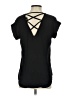 My Michelle 100% Polyester Black Short Sleeve Top Size S - photo 2